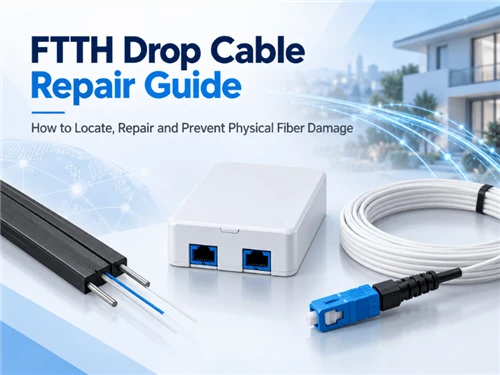 תיקון כבל FTTH: איתור, תיקון ומניעת נזק|תִפאֶרֶת