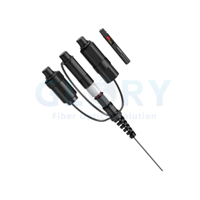 IP68 SLIM 3 IN 1 מכלולי כבלים סיבים אופטיים חיצוניים